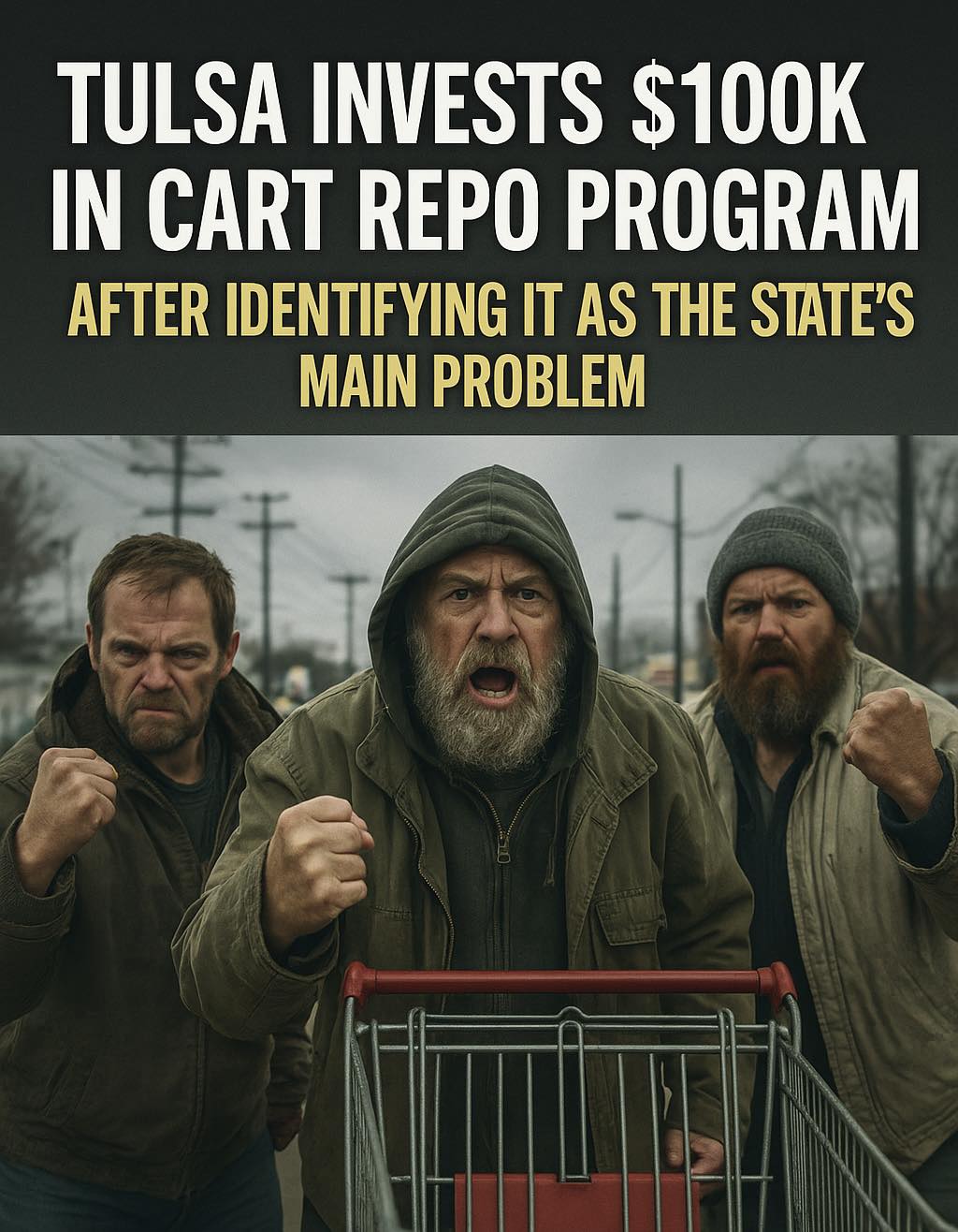 TULSA INVESTS $100K IN CART REPO PROGRAM AFTER IDENTIFYING IT AS THE STATE’S MAIN PROBLEM