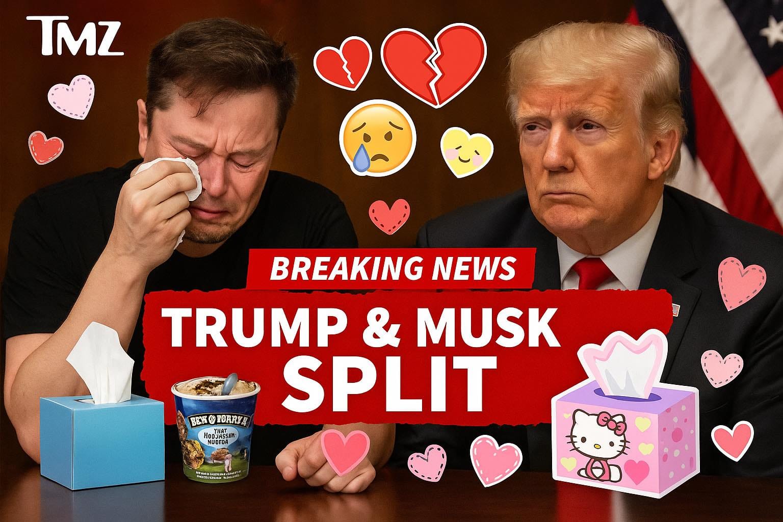 BREAKING: President Donald Trump and Elon Musk Split in Public, Messy Breakup